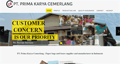 Desktop Screenshot of primakarya.com